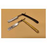 2 Straight Razors.