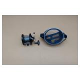 Fishing Reel & Mask.