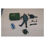 GI Joe Doll, Clothes & Shaver Kit.