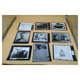 Criminal Photos, Finerprints. (Reproductions)