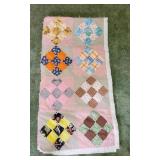 Patchwork Cotton Tack Quilt.