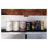 Misc Cans Of Motot Oil & Misc