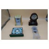 4 Desk Clocks.