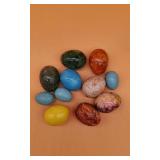 7 Alabaster Eggs & Misc. Eggs