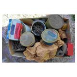 Box Of Misc Screws & Nails