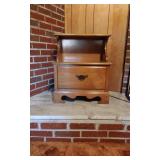 Maple One Drawer Night Stand