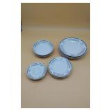 China Pearl Plates And Bowls.