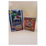 M & M Wild Thing Roller Coaster Dispenser & Radio