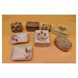Lidded Dresser Boxes