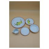 Casual Classic Stoneware Plates, Cups, & Saucers