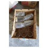 3 Partial Boxes Of Pint Jars