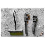 Vtg. Pipe Wrenches & Misc