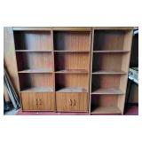 3 Wooden Shelves
