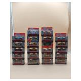 22 Match Box Limited Edition NASCAR Die Cast Cars