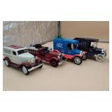 7 Ertl Die-Cast Coin Banks