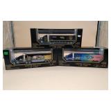 3 Premier Edition 1:64 Scale Die Cast Transporters