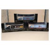 3 Premier Edition 1:64 Scale Die Cast Transporters