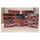 14 NASCAR Die-Cast Cab Racing Team Transporters
