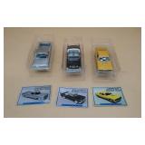 (3) 1:24 Scale "Legendary Muscle Cars"