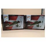 2 1932 Lockheed Vega Die-Cast Banks