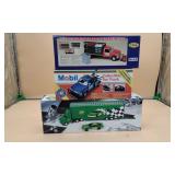 BP & Mobil Toy Trucks