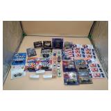 Box Of NASCAR Die Cast Collectibles