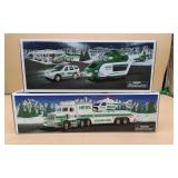 2 HESS Holiday Collection Toy Trucks