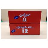 2 Budweiser Racing 1:24 Scale Car Banks