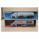 2 Gas Station Toy Trucks