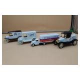 3 ERTL Die-Cast Coin Banks-Kingsport, TN Promo