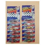 12 1:64 Racing Super Star Match Box Die Cast Cars