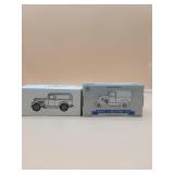2 1:25 Scale Die Cast Coin Banks