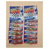 12 Racing Super Stars NASCAR Die-Cast Cars