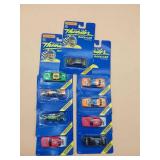 9 Days Of Thunder Die-Cast Metal Race Cars