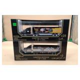 2 Premier Edition 1:64 Scale Die Cast Transporters