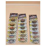 18 Racing Champion Stock Cars With Collector Cards
