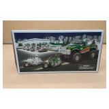 2007 HESS Monster Truck With Motorcycle Set