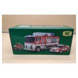 HESS Fire Truck With Car And Motorcycle