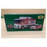 HESS Fire Truck With Car And Motorcycle