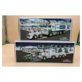 2 HESS 2008 Toy Truck & Front Loader