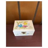 Vintage Childs Jewerly Wind Up Music Box