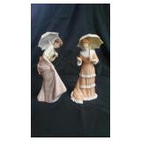2 Home Interior Porcelain Figurines.