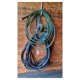 3 Water Hoses and Sprinkler