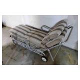 Aluminum Lounge Chair W/Cushion