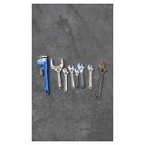 Adjustable Wrenches and Kobalt Pipe Wrench