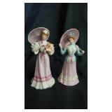 2 Gorham Porcelain Figurines.