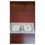 Silver Certificate 1 Dollar Bill 1957 Series