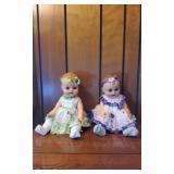 2 Plastic Dolls