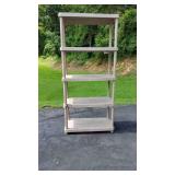 5 Shelf Plastic Shelf