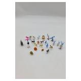 21 Count Hand Blown Glass Figurines.